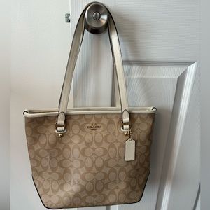 Tan Coach Bag